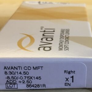 Avanti Multifocal Toric Soft Contact Lens Monthly