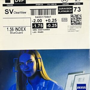 Zeiss ClearView 1.56 BlueGuard (Platinum)