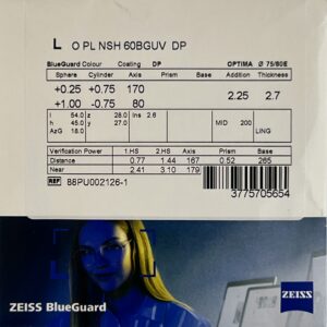 Zeiss Officelens Plus 1.50 UVProtect (Plus Platinum)